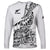 New Zealand Silver Fern Rugby Long Sleeve Shirt Aotearoa Kiwi Maori White Version - Wonder Print Shop