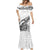 New Zealand Silver Fern Rugby Mermaid Dress Aotearoa Kiwi Maori White Version - Wonder Print Shop