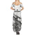 New Zealand Silver Fern Rugby Summer Maxi Dress Aotearoa Kiwi Maori White Version - Wonder Print Shop