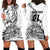 Custom New Zealand Silver Fern Rugby Hoodie Dress Aotearoa Kiwi Maori White Version - Wonder Print Shop