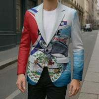 Personalized Belize Tarpon Fishing Blazer Belize Where the Silver King Reigns - Wonder Print Shop