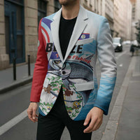 Personalized Belize Tarpon Fishing Blazer Belize Where the Silver King Reigns - Wonder Print Shop