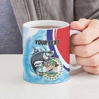 Personalized Belize Tarpon Fishing Ceramic Mug Belize Where the Silver King Reigns - Wonder Print Shop