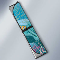 Scuba Diving Auto Sun Shade Explore The Depths Discover Yourself - Wonder Print Shop