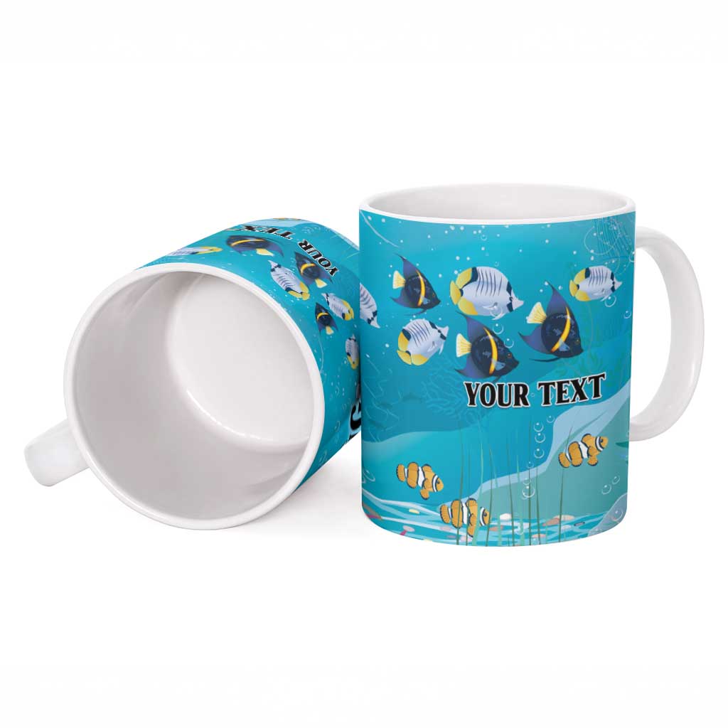 Personalized Scuba Diving Ceramic Mug Explore The Depths Discover Yourself - Wonder Print Shop
