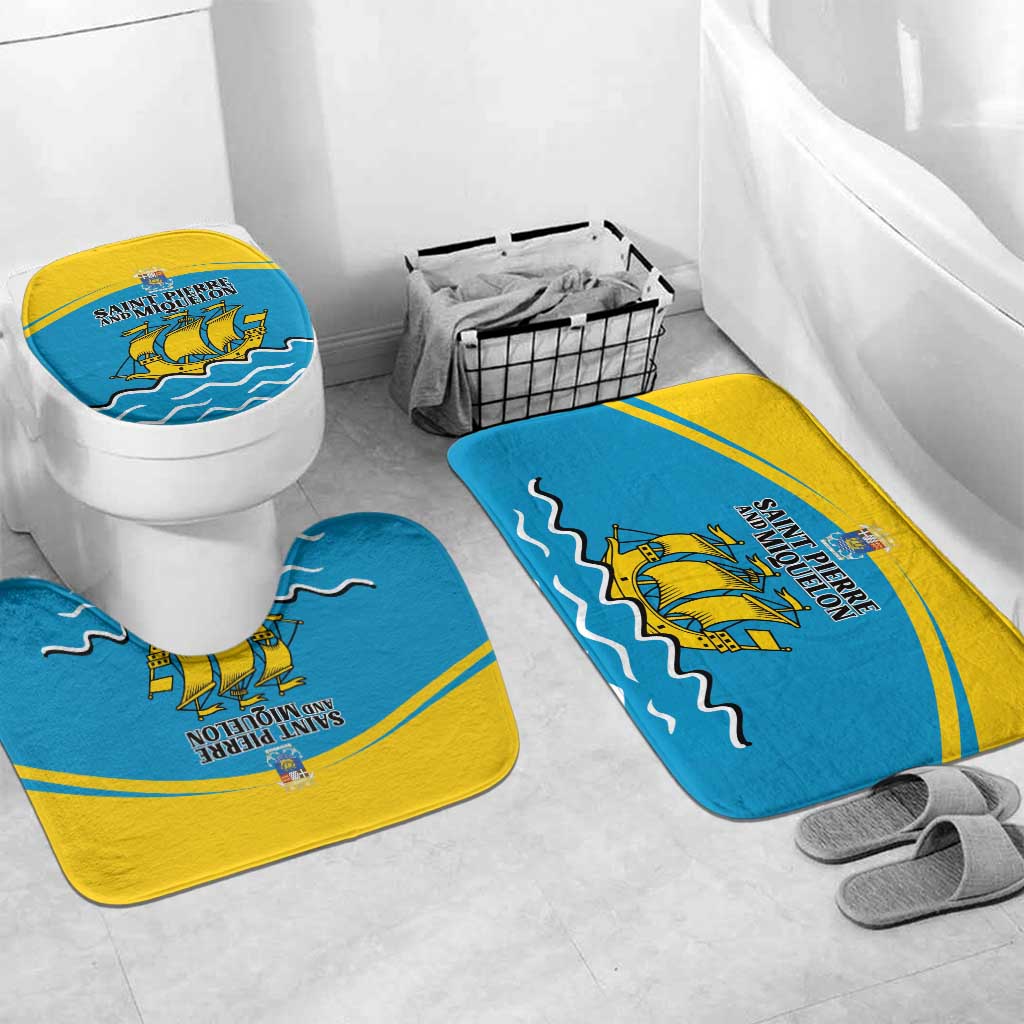 Saint Pierre and Miquelon Bathroom Set A Mare Labor - Wonder Print Shop