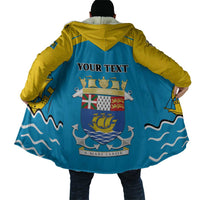 Personalized Saint Pierre and Miquelon Cloak A Mare Labor - Wonder Print Shop