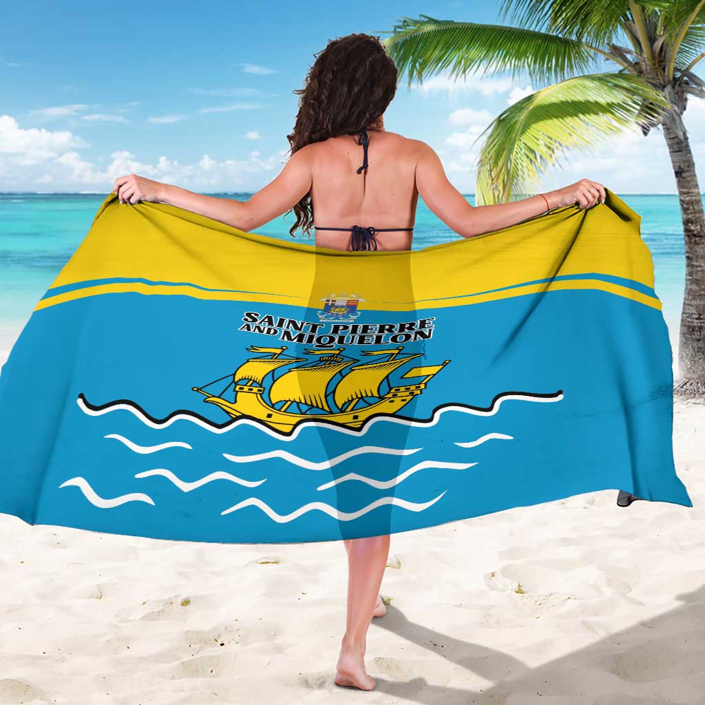 Saint Pierre and Miquelon Sarong A Mare Labor - Wonder Print Shop