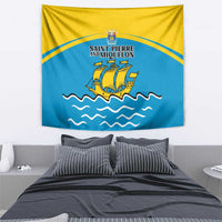 Saint Pierre and Miquelon Tapestry A Mare Labor - Wonder Print Shop