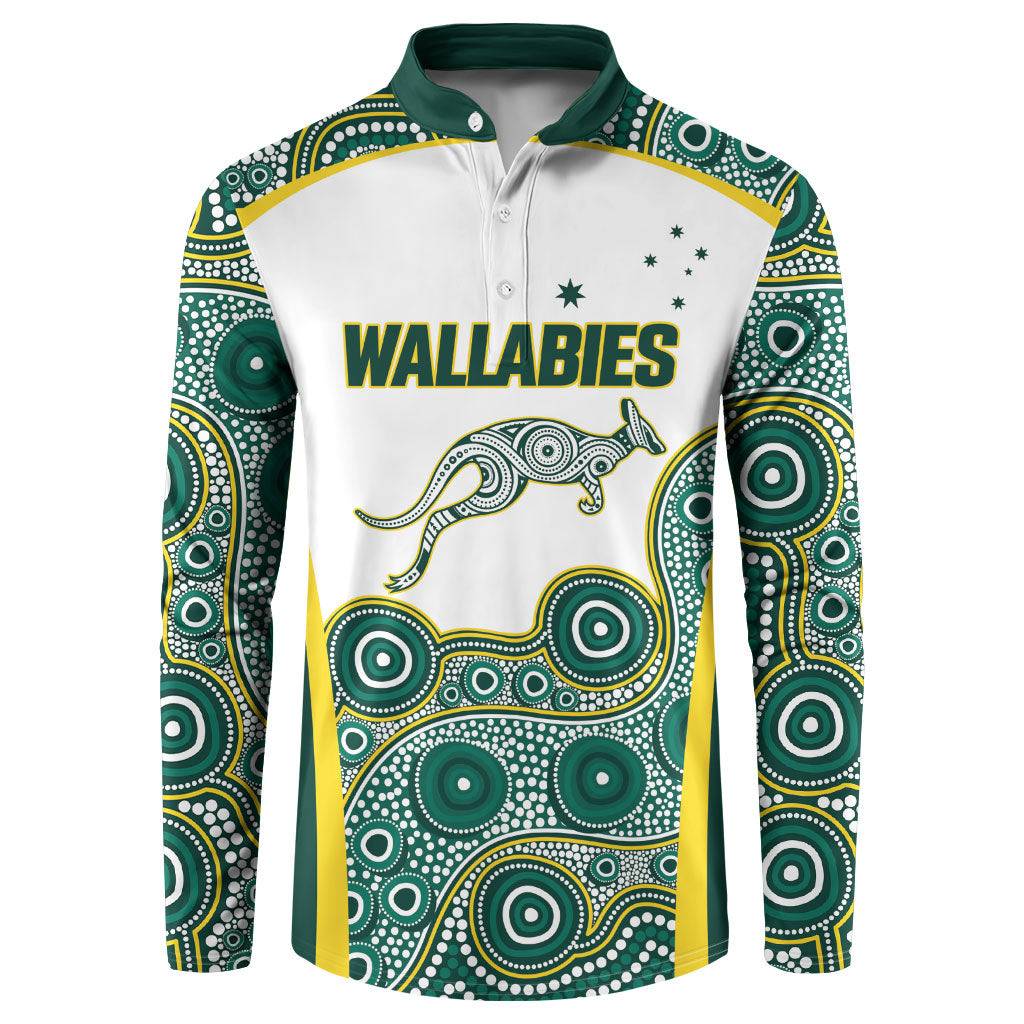 Custom Rugby Australia 2026 Button Sweatshirt Wallabies Go Champions