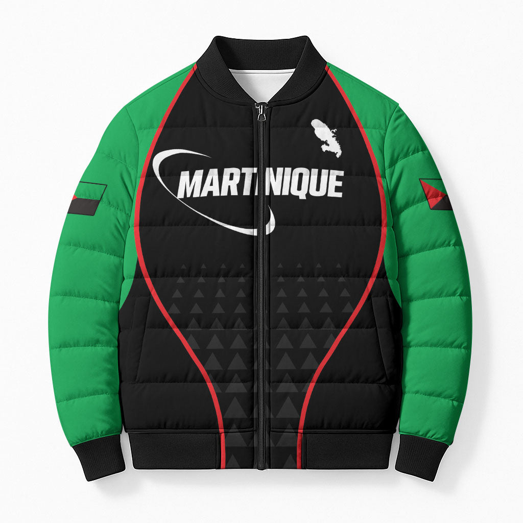 Custom Martinique Football Bomber Puffer Jacket Les Matinino Come On
