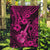 Hawaii Ukulele Garden Flag Polynesian Pattern Pink Version - Wonder Print Shop