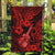 Hawaii Ukulele Garden Flag Polynesian Pattern Red Version - Wonder Print Shop