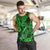 Hawaii Fish Hook Men Tank Top Polynesian Pattern Green Version - Wonder Print Shop