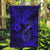 Hawaii Fish Hook Garden Flag Polynesian Pattern Navy Blue Version - Wonder Print Shop