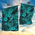 Hawaii Fish Hook Garden Flag Hibiscus Hawaii Tribal Tattoo Turquoise Version - Wonder Print Shop