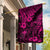 Hawaii King Kamehameha Garden Flag Polynesian Pattern Pink Version - Wonder Print Shop