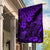 Hawaii King Kamehameha Garden Flag Polynesian Pattern Purple Version - Wonder Print Shop