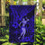 Hawaii Hula Girl Garden Flag Polynesian Pattern Navy Blue Version - Wonder Print Shop