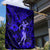 Hawaii Hula Girl Garden Flag Polynesian Pattern Navy Blue Version - Wonder Print Shop