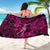 Hawaii Hula Girl Sarong Polynesian Pattern Pink Version - Wonder Print Shop