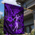 Hawaii Hula Girl Garden Flag Hibiscus Hawaii Tribal Tattoo Purple Version - Wonder Print Shop