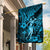 Hawaii Hula Girl Garden Flag Hibiscus Hawaii Tribal Tattoo Sky Blue Version - Wonder Print Shop