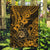 Hawaii Shaka Sign Garden Flag With Polynesian Hibiscus Gold Unique - Wonder Print Shop