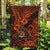 Hawaii Shaka Sign Garden Flag With Polynesian Hibiscus Orange Unique - Wonder Print Shop