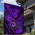 Hawaii Shaka Sign Garden Flag Polynesian Pattern Purple Version - Wonder Print Shop