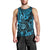 Hawaii Shaka Sign Men Tank Top Polynesian Pattern Sky Blue Version - Wonder Print Shop