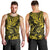 Hawaii Shaka Sign Men Tank Top Polynesian Pattern Yellow Version - Wonder Print Shop