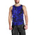 Hawaii Shark Men Tank Top Polynesian Pattern Navy Blue Version - Wonder Print Shop