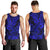 Hawaii Shark Men Tank Top Polynesian Pattern Navy Blue Version - Wonder Print Shop