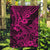 Hawaii Shark Garden Flag Polynesian Pattern Pink Version - Wonder Print Shop