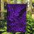 Hawaii Shark Garden Flag Polynesian Pattern Purple Version - Wonder Print Shop