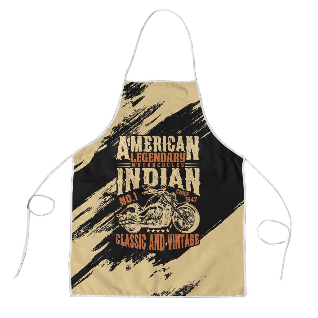 American Legendary Motorcycles Indian Chief 1947 Apron Classic and Vintage - Wonder Print Shop