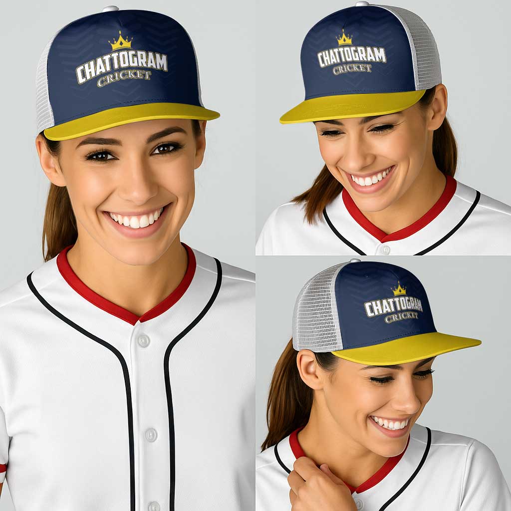 Chattogram Cricket Royals Baseball Net Cap Passion Power Purpose - Wonder Print Shop