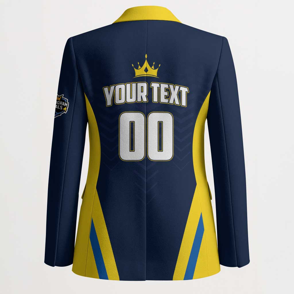 Custom Chattogram Cricket Royals Blazer Passion Power Purpose - Wonder Print Shop