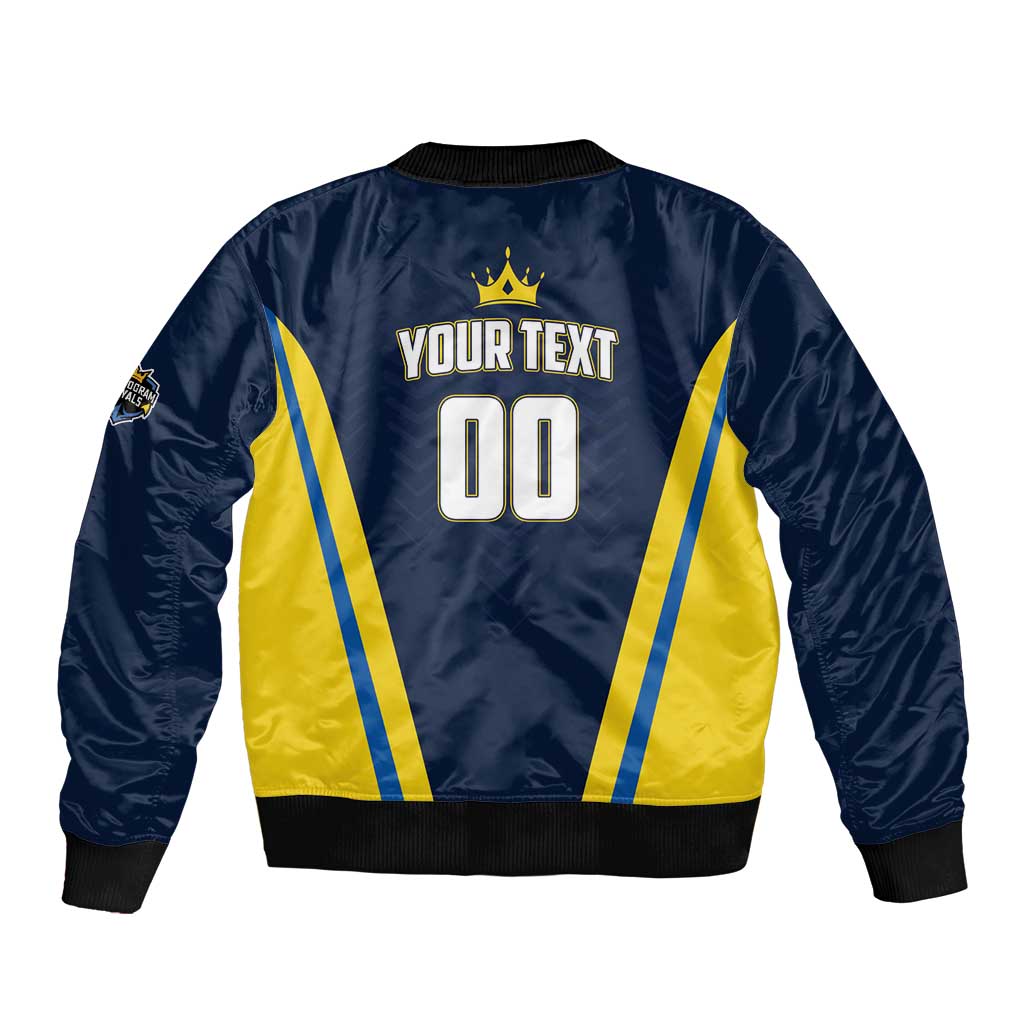 Custom Chattogram Cricket Royals Bomber Jacket Passion Power Purpose - Wonder Print Shop