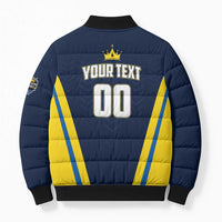 Custom Chattogram Cricket Royals Bomber Puffer Jacket Passion Power Purpose - Wonder Print Shop