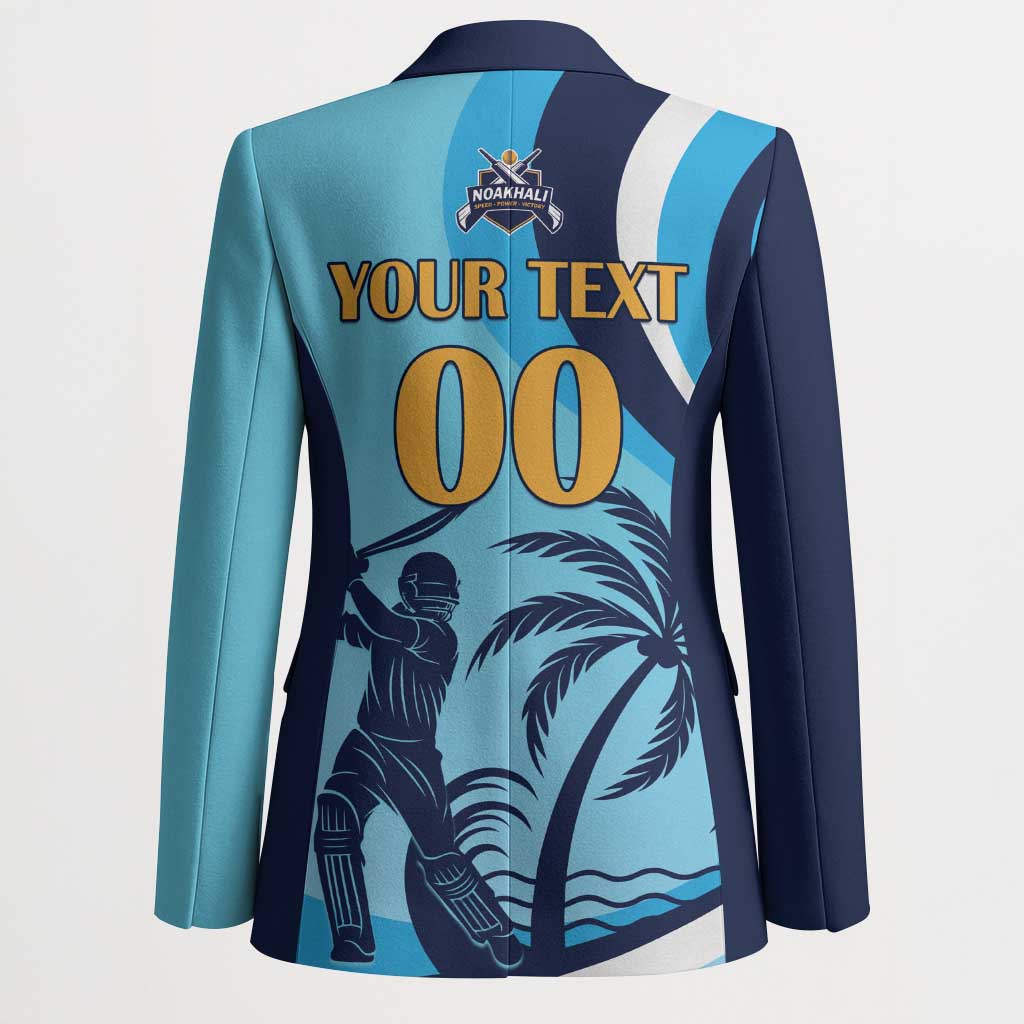 Custom Noakhali Cricket Express Blazer Speed Power Victory - Wonder Print Shop