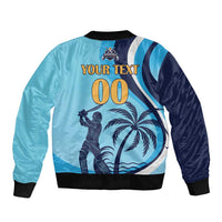 Custom Noakhali Cricket Express Bomber Jacket Speed Power Victory - Wonder Print Shop