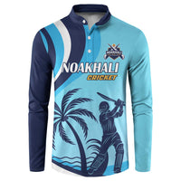 Custom Noakhali Cricket Express Button Sweatshirt Speed Power Victory - Wonder Print Shop
