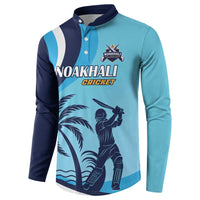 Custom Noakhali Cricket Express Button Sweatshirt Speed Power Victory - Wonder Print Shop