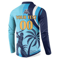 Custom Noakhali Cricket Express Button Sweatshirt Speed Power Victory - Wonder Print Shop