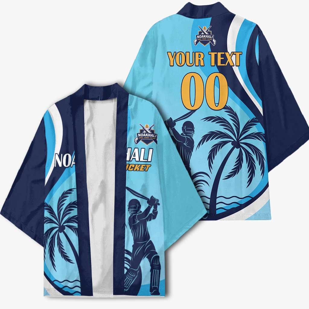 Custom Noakhali Cricket Express Kimono Speed Power Victory - Wonder Print Shop