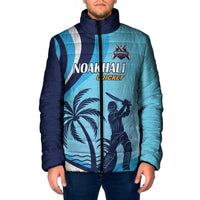 Custom Noakhali Cricket Express Padded Jacket Speed Power Victory - Wonder Print Shop