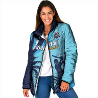 Custom Noakhali Cricket Express Padded Jacket Speed Power Victory - Wonder Print Shop