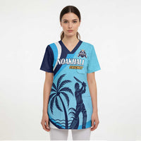 Custom Noakhali Cricket Express Scrub Top Speed Power Victory - Wonder Print Shop
